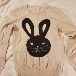 Forever 21 bunny sweater size M